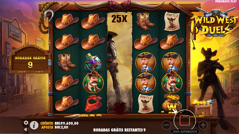 Wild West Duels Demo slot.